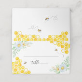 フローラハニー結婚ビー プレイスカード (外部開封)