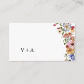 フローラハネムーンウィッシュ エンクロージャーカード (裏面)