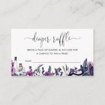 フローラハロウィーンスカルスネークオムツラッフルシャワー