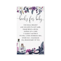 フローラハロウィーンスカルスネークブック赤ちゃんシャワー