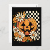 フローラハロウィーン秋パンプキン シーズンポストカード (正面/裏面)