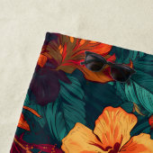 フローラハワイアン ビーチタオル (インサイチュ)