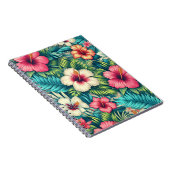 フローラハワイアン/熱帯 ノートブック (右側)