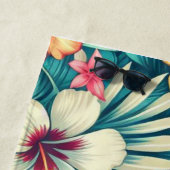 フローラハワイアン/熱帯 ビーチタオル (インサイチュ)