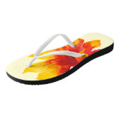 フローラハワイイエロービーチサンダル ビーチサンダル (アングル)