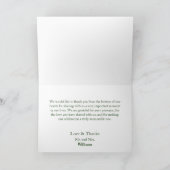 フローラハンドスティングモーニンググローリー サンキューカード (内部)