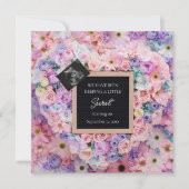 フローラハートのデジタル妊娠の発表 招待状 (正面)