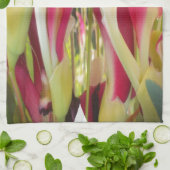 フローラハートアートプリント キッチンタオル (折り畳み)