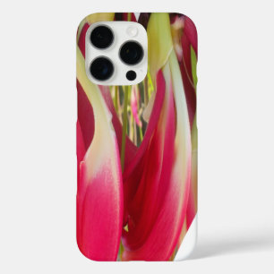 フローラハートアートプリント iPhone 16 PROケース