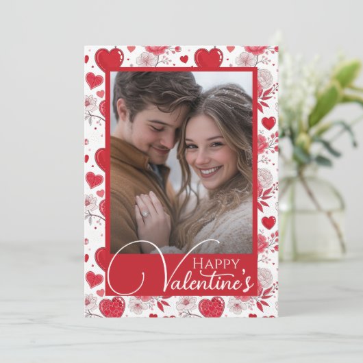 フローラハートハッピーバレンタインカスタムの写真 シーズンカード (スタンド正面)