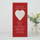 フローラハートバレンタインデイパーティの招待状 招待状 (スタンド正面)