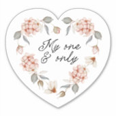 フローラハートバレンタインデー シール (正面)