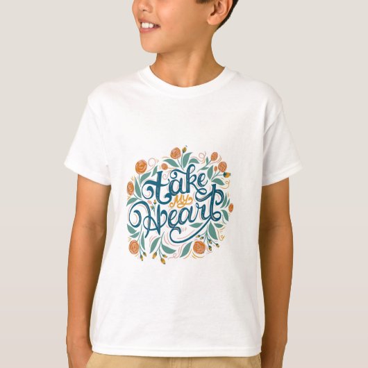フローラハートビート Tシャツ (正面)