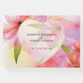 フローラハートピンク結婚の露 ゲストブック