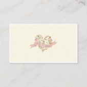 フローラハートベビー開花書中ベビー エンクロージャーカード (裏面)