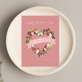 フローラハートマザーズデイカード 招待状