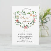 フローラハートリースブライダルシャワー招待 (スタンド正面)