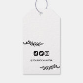 フローラハートリース(ラブプライス) ギフトタグ (裏面)