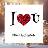 フローラハート愛あなた赤いハートヴァレンティーンズデイ シーズンカード