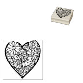 フローラハート愛 ラバースタンプ (押印)