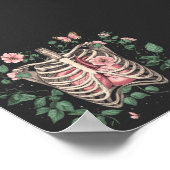 フローラハート植物学イラストレーション ポスター (角)