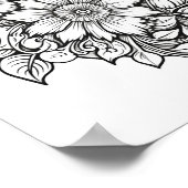 フローラハート着色ポスター ポスター (角)