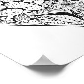 フローラハート着色ポスター ポスター (角)