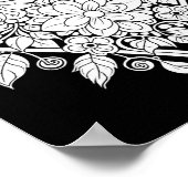 フローラハート着色ポスター ポスター (角)