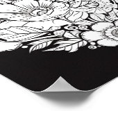 フローラハート着色ポスター ポスター (角)