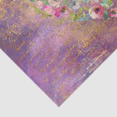 フローラハート金ゴールドアンティーク手書き分離 薄葉紙 (詳細)