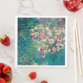 フローラハート金ゴールドロマンチックな手書き分離 (インサイチュ)