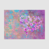 フローラハート金ゴールドヴィンテージ手書き分離 薄葉紙 (正面)