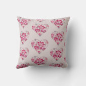フローラハート クッション (裏面)