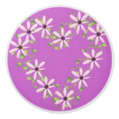 フローラハート セラミックノブ (正面)