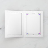 フローラハート、ハミングバード、バッファロープレイドカード カード (内部)