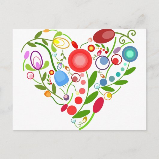 フローラハート ポストカード (正面)