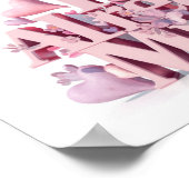 *~*フローラハートAp85の法律の引き付け明示 ポスター (角)