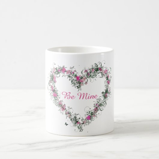 フローラハートBe Mine Mug コーヒーマグカップ (中央)