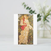 フローラバイエヴリンドモルガンポストカード ポストカード (スタンド正面)