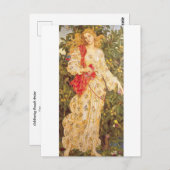 フローラバイエヴリンドモルガンポストカード ポストカード (正面/裏面)