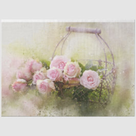 フローラバスケットティッシュペーパー 薄葉紙