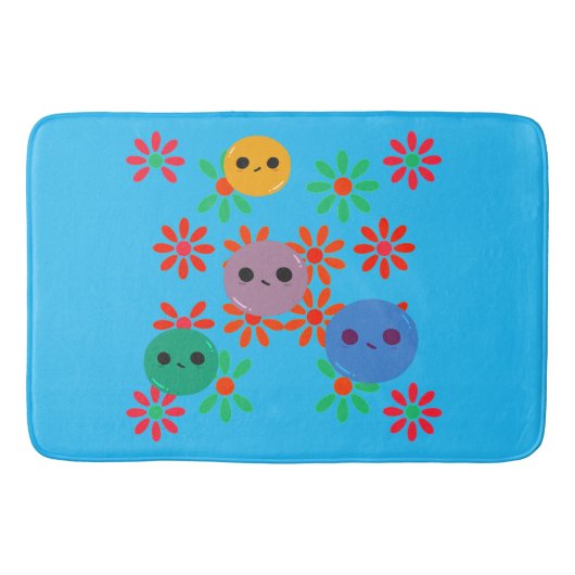 フローラバスマット！ バスマット (正面)