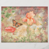 フローラバタフライガーデンのデコパージュ (正面)