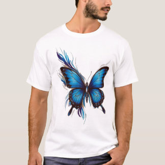 フローラバタフライスウェートシャツヒッパイバタフライスウェー Tシャツ