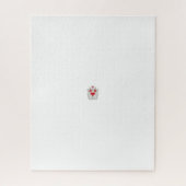 フローラバタフライマンダラ | パープルボホアートデザイン ジグソーパズル (縦)