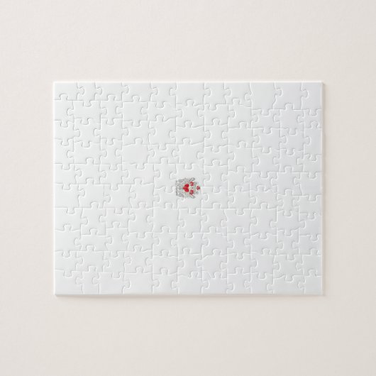 フローラバタフライマンダラ | パープルボホアートデザイン ジグソーパズル (横)