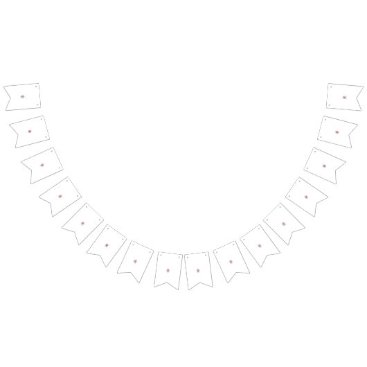 フローラバタフライマンダラ | パープルボホアートデザイン バンティングフラッグ (全)