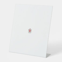 フローラバタフライマンダラ | パープルボホアートデザイン 台座サイン