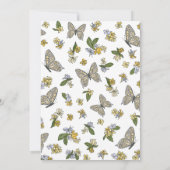フローラバタフライ新住所アナウンスメントカード 案内状 (裏面)