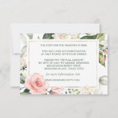 フローラバチェロレッテ週末の巡回詳細 招待状 (裏面)